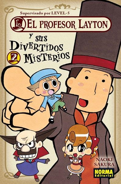 PROFESOR LAYTON Y SUS DIVERTIDOS MISTERIOS 02 | 9788467912630 | SAKURA, NAOKI