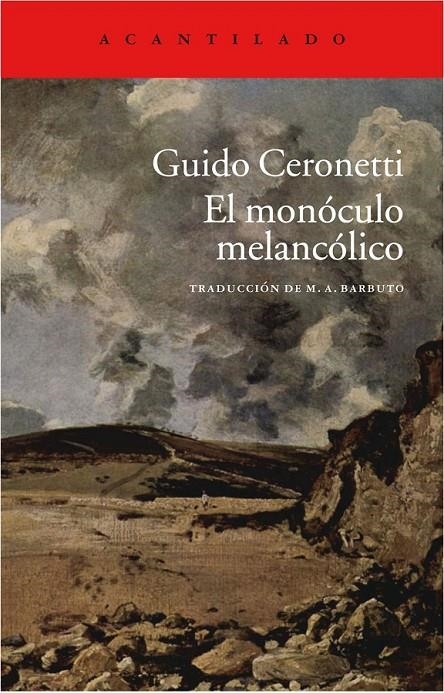 MONÓCULO MELANCÓLICO,EL | 9788415689850 | CERONETTI, GUIDO