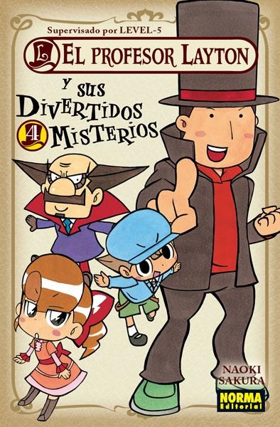 PROFESOR LAYTON Y SUS DIVERTIDOS MISTERIOS 4 | 9788467914511 | SAKURA, NAOKI