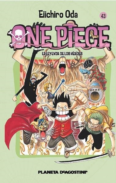 ONE PIECE Nº43 LEYENDA DE LOS HEROES | 9788468471945 | ODA, EIICHIRO