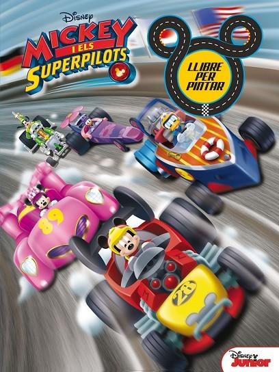 MICKEY I ELS SUPERPILOTS. LLIBRE PER PINTAR | 9788491373353 | MOORE,FRED