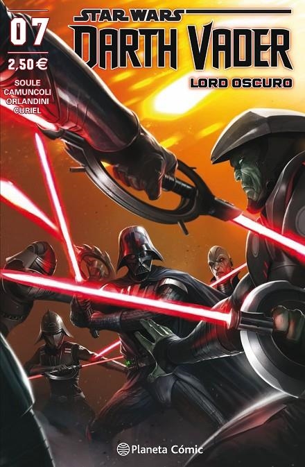 STAR WARS DARTH VADER LORD OSCURO Nº 07 | 9788491469070 | SOULE, CHARLES/CAMUNCOLI, GIUSEPPE