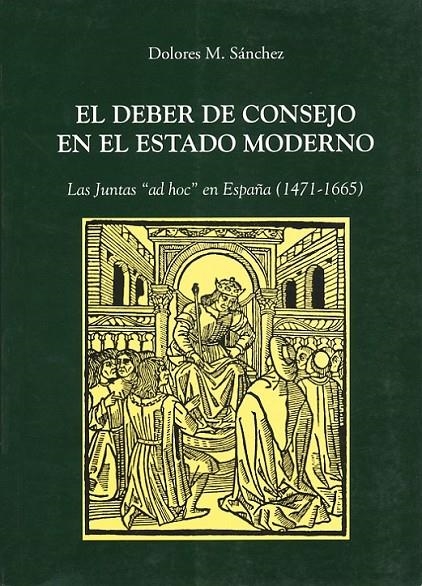 DEBER DE CONSEJO EN EL ESTADO MODERNO, EL | 9788486547202 | SANCHEZ MARIA DOLORES