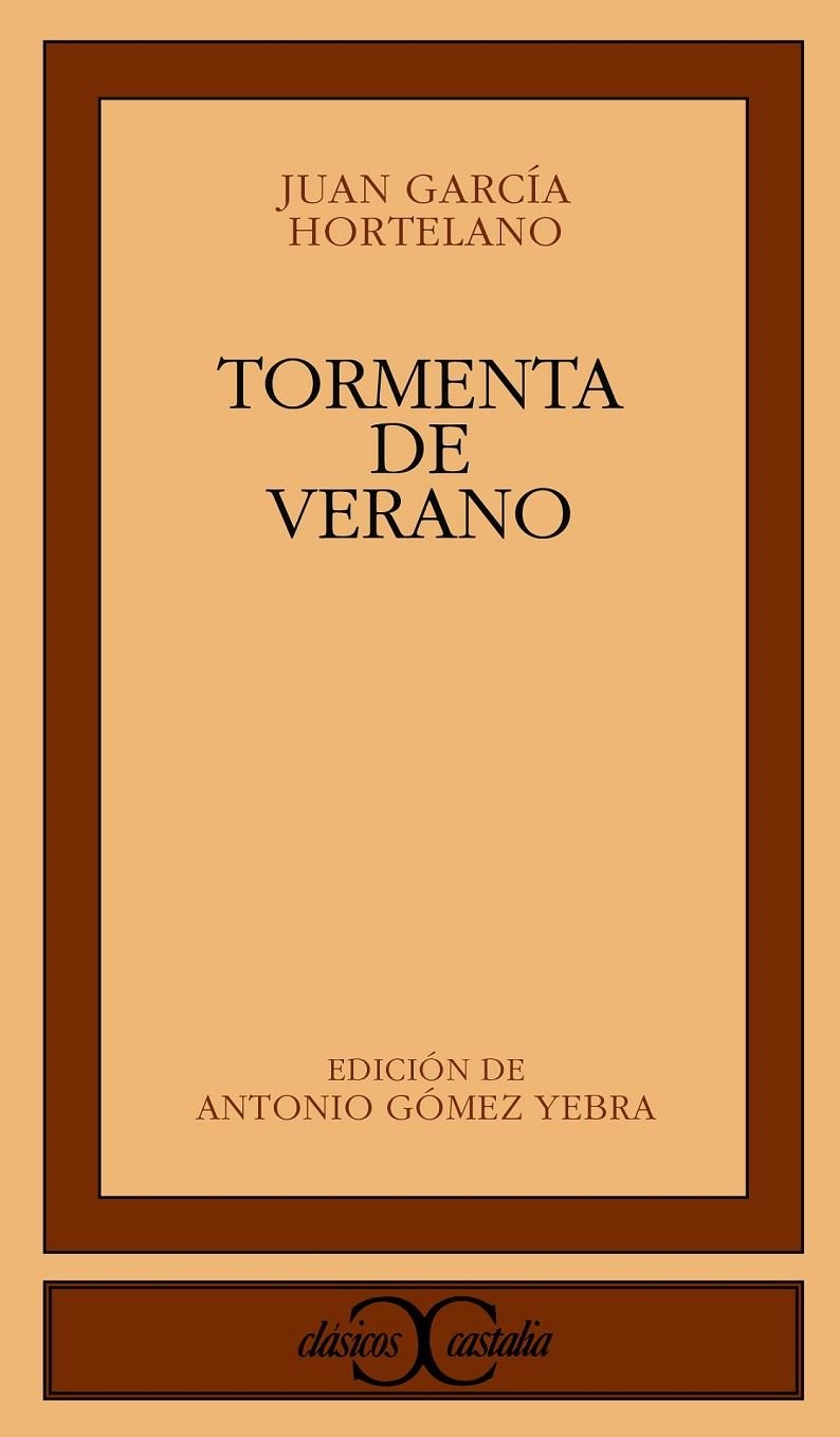 TORMENTA DE VERANO | 9788470395444 | García Hortelano, Juan