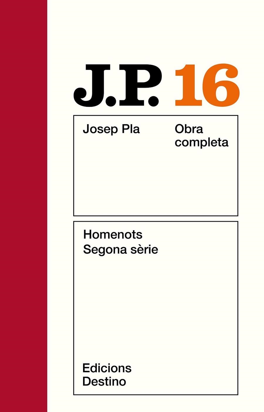 PLA O.C. 16 : HOMENOTS, SEGONA SERIE | 9788423305292 | PLA, JOSEP