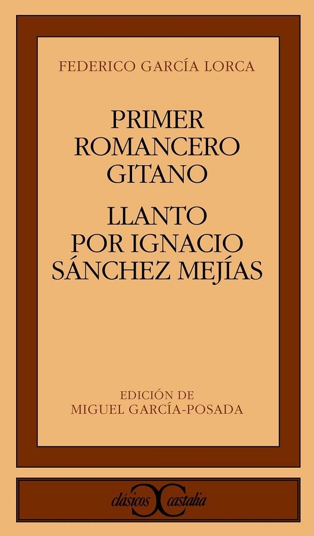 LLANTO POR IGNACIO SANCHEZ MEJIAS - ROMANCERO GITANO 1 | 9788470395215 | LORCA GARCIA FEDERICO