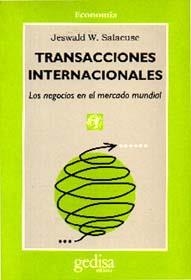 TRANSACCIONES INTERNACIONALES | 9788474324877 | SALACAUSE W. JESWALD