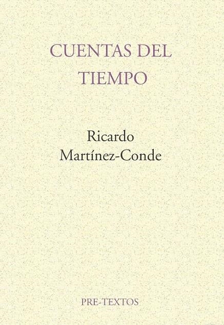 CUENTAS DEL TIEMPO | 9788481910254 | MARTINEZ-CONDE, RICARDO