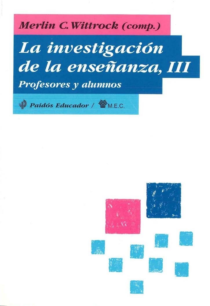 INVESTIGACION DE LA ENSEÑANZA 3, LA | 9788475095196 | WITTROCK, MERLIN C.