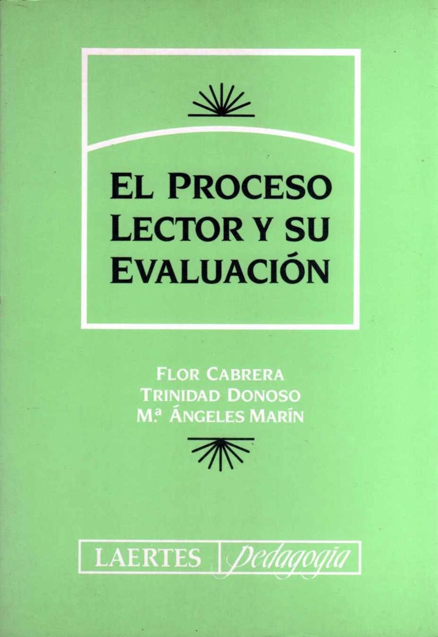 PROCESO DE LECTOR Y SU EVALUACION,EL | 9788475842592 | CABRERA,FLOR