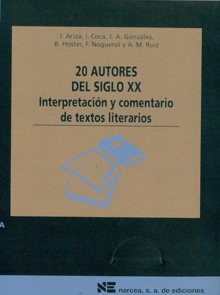 20 AUTORES DEL S.XX INTERPRETACIO Y COMENTARIOS DE | 9788427710863 | ARIZA CONEJERO, JULIO/Y OTROS