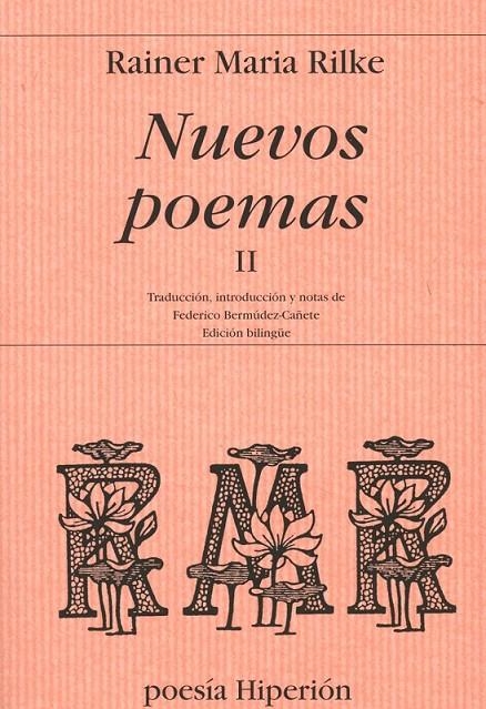 NUEVOS POEMAS II (RILKE) | 9788475174105 | RILKE, RAINER MARIA