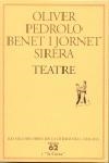 TEATRE (OLIVER, PEDROLO, BENET I JORNET, SIRERA) | 9788429738377 | OLIVER; PEDROLO; BENET I JORNET; SIRERA