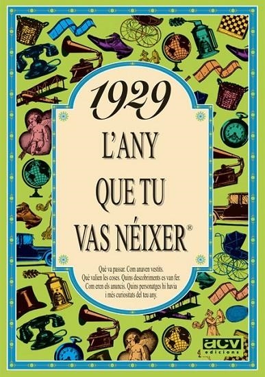 1929 : L'ANY QUE TU VAS NEIXER | 9788488907141 | COLLADO BASCOMPTE, ROSA