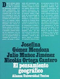 PENSAMIENTO GEOGRAFICO, EL | 9788420680453 | GOMEZ MENDOZA, JOSEFINA;JULIO MUÑOZ JIMENEZ....