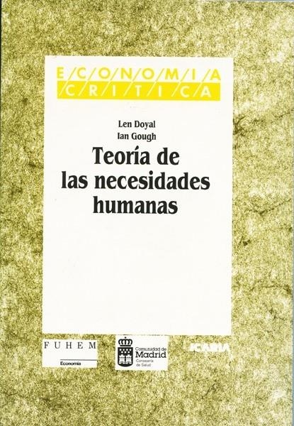 TEORIA DE LAS NECESIDADES HUMANAS | 9788474262186 | DOYAL, LEN