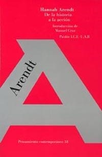 DE LA HISTORIA A LA ACCION | 9788449301841 | ARENDT, HANNAH