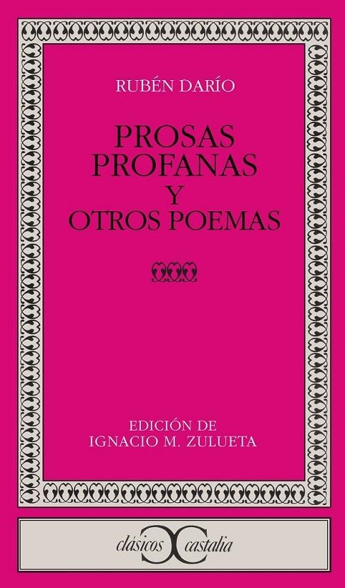 PROSAS PROFANAS Y OTROS POEMAS | 9788470394164 | DARIO, RUBÉN