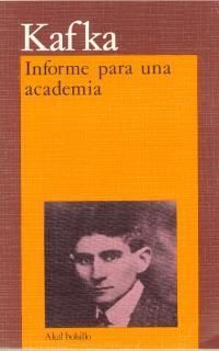 INFORME PARA UNA ACADEMIA | 9788476000564 | KAFKA, FRANZ