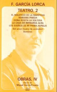 TEATRO 2 | 9788476007037 | LORCA GARCIA FEDERICO