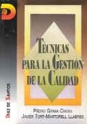 TECNICAS PARA LA GESTION DE LA CALIDAD | 9788479782245 | GRIMA CINTAS, PEDRO