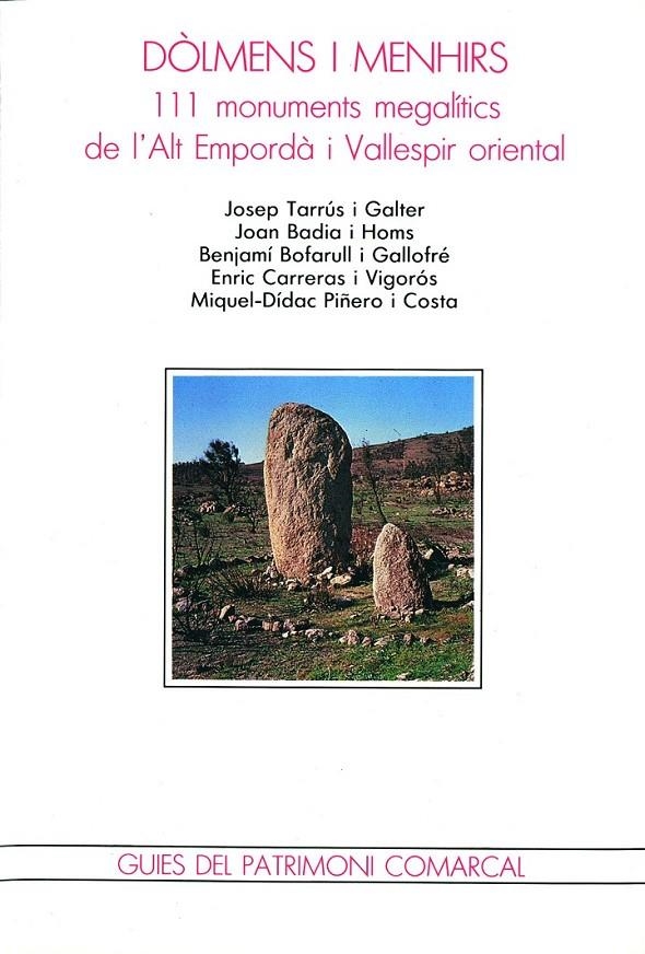 DOLMENS I MENHIRS | 9788488589279 | TARRUS I GALTER, JOSEP