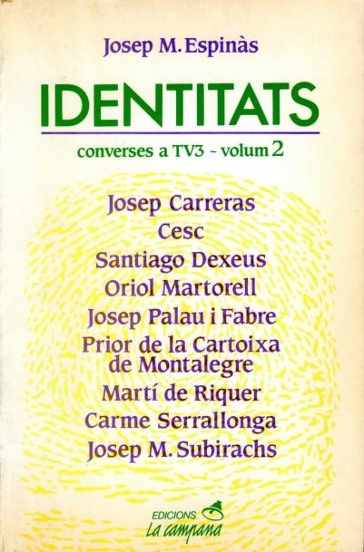 IDENTITATS VOL. 2 | 9788486491024 | ESPINAS