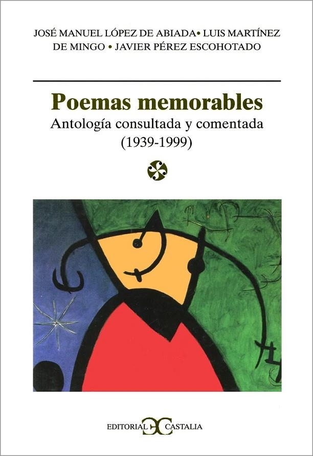 POEMAS MEMORABLES (1939-1999) | 9788470398001 | VARIOS AUTORES