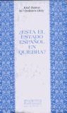 ESTA EL ESTADO ESPAÑOL EN QUIEBRA? | 9788474903676 | BAREA, JOSE