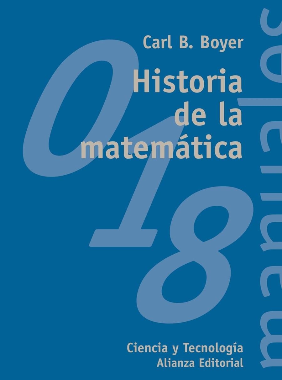 HISTORIA DE LA MATEMATICA | 9788420681863 | BOYER, CARL B.