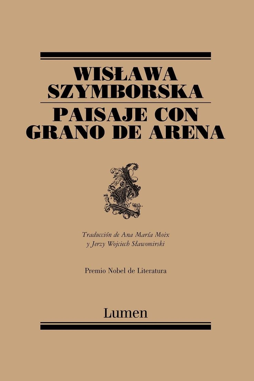 PAISAJE CON GRANO DE ARENA | 9788426427953 | SZYMBORSKA, WISLAWA