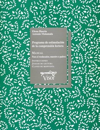PROGRAMA DE ESTIMULACION COMPRENSION LECTORA | 9788477740698 | HUERTA, ELENA