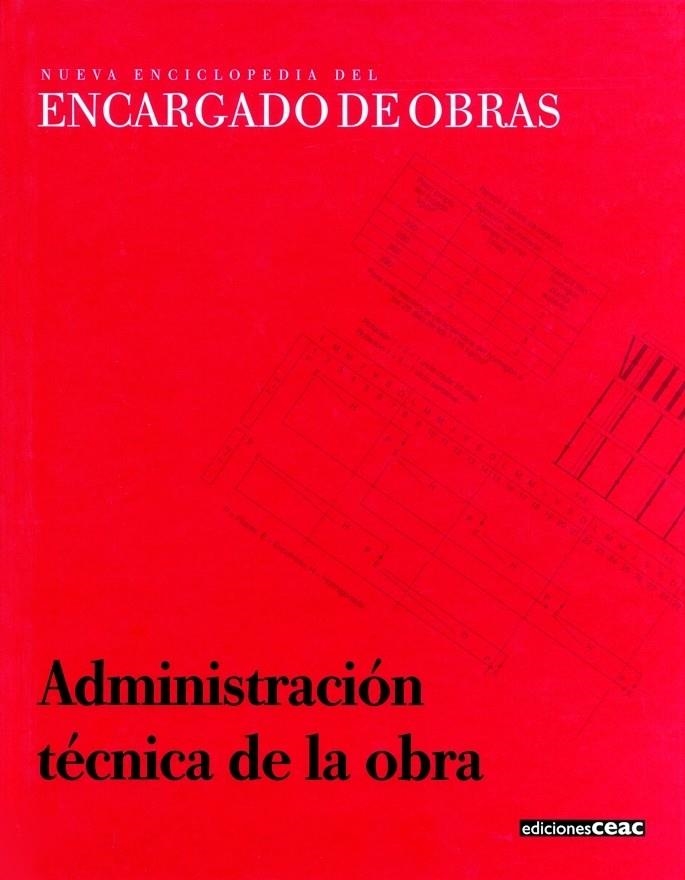 ADMINISTRACION TECNICA DE LA OBRA | 9788432926211 | AA. VV.