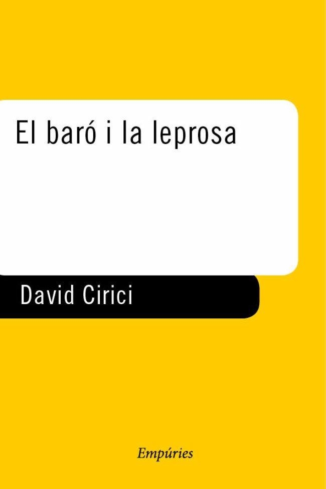 BARO I LA LEPROSA, EL | 9788475966571 | CIRICI, DAVID