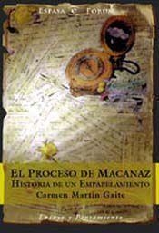 PROCESO DE MACANAZ | 9788423997435 | MARTIN GAITE, CARMEN