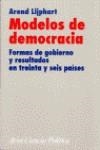 MODELOS DE DEMOCRACIA | 9788434418158 | LIJPHART, AREND