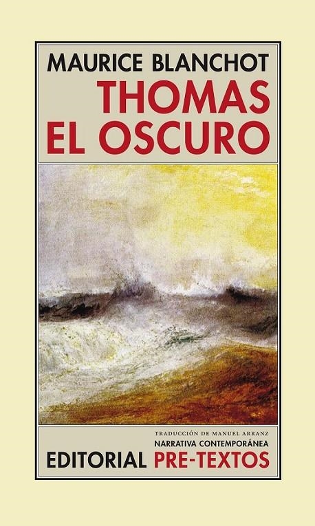 THOMAS EL OSCURO | 9788481914634 | BLANCHOT, MAURICE