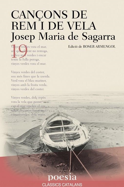 CANÇONS DE REM I DE VELA | 9788482878294 | SAGARRA, JOSEP MARIA DE