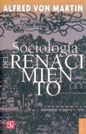 SOCIOLOGIA DEL RENACIMIENTO | 9788437502052 | Martín, Alfred von