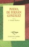 POEMA DE FERNAN GONZALEZ | 9788423919956 | ANONIMOS Y COLECTIVAS