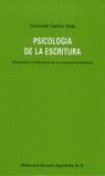 PSICOLOGIA DE LA ESCRITURA | 9788433105127 | Cuetos Vega, Fernando