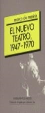 NUEVO TEATRO 1947-1970, EL | 9788475095066 | DE MARINIS, MARCO