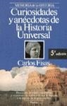 CURIOSIDADES Y ANECDOTAS DE LA HISTORIA UNIVERSAL | 9788408002703 | FISAS, CARLES