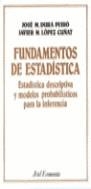 FUNDAMENTOS DE ESTADISTICA | 9788434420311 | Durá Peiró, José ; López Cuñat, Javier