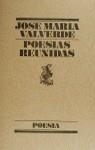 POESIAS REUNIDAS | 9788426427656 | VALVERDE, JOSÉ MARÍA