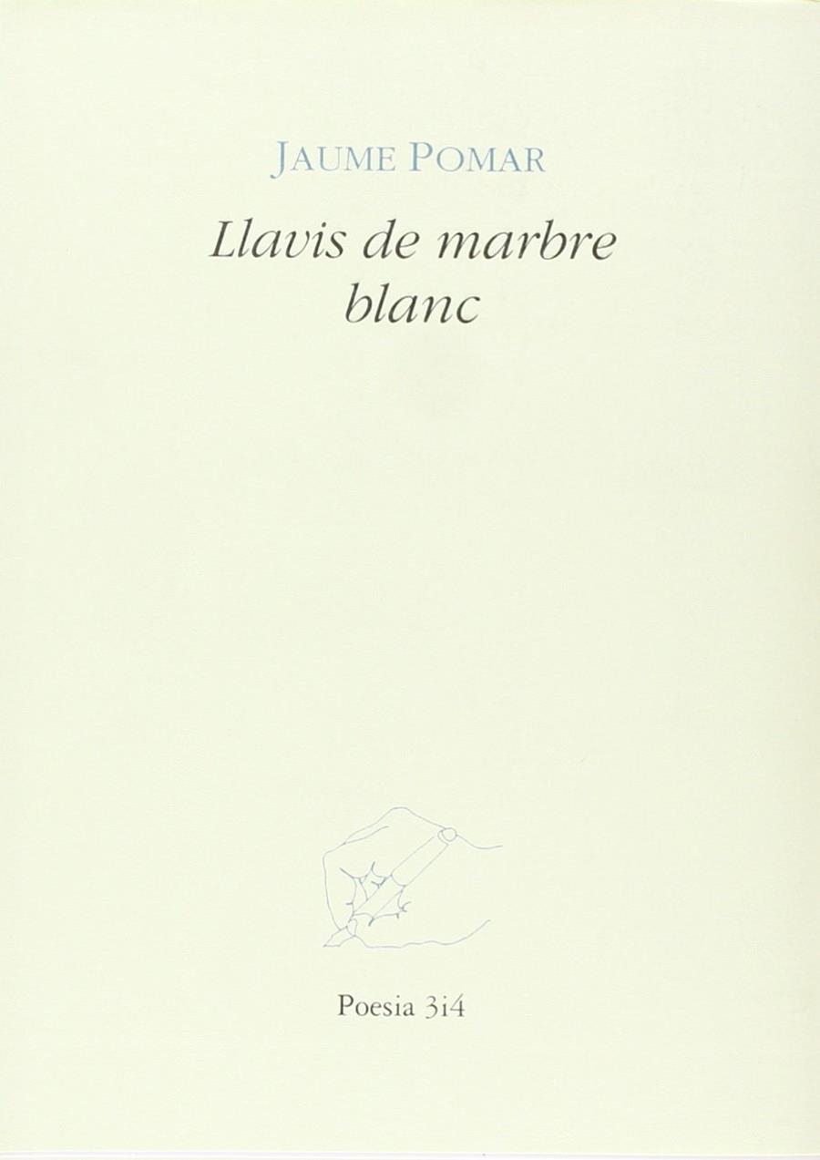 LLAVIS DE MARBRE BLANC | 9788475023472 | POMAR LLAMBIAS, JAUME