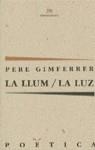 LLUM, LA | 9788429732238 | GIMFERRER, PERE