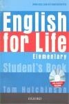 ENGLISH FOR LIFE- ELEMENTARY- | 9780194307581 | LATHAM-KOENIG, CHRISTINA