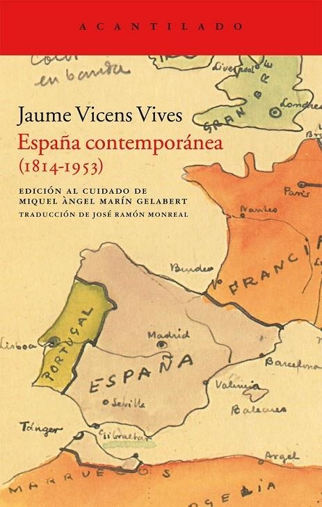 ESPAÑA CONTEMPORÁNEA | 9788415277675 | VICENS VIVES, JAUME