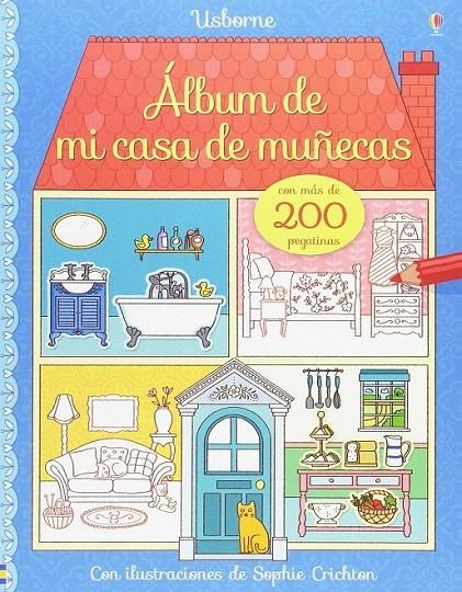 CASA DE MUÑECAS COLOREO Y PEGO | 9781474935555 | AA.VV